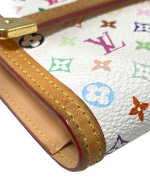 LOUIS VUITTON（ルイ ヴィトン）LOUIS VUITTON (ルイ ヴィトン) ポルト トレゾール インターナショナル ホワイトの古着・服飾アイテム