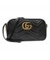 GUCCI（グッチ）の古着「GGマーモント チェーンショルダーバッグ」｜ブラック