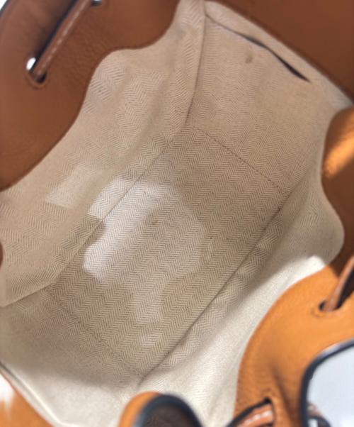 LOEWE（ロエベ）LOEWE (ロエベ) LOEWE Hammock Drawstring Mini Handbag ハンモックミニ ドローストリングスバッグ ブラウン サイズ:mini/ミニの古着・服飾アイテム