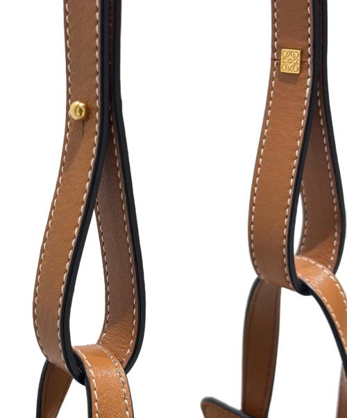 LOEWE（ロエベ）LOEWE (ロエベ) LOEWE Hammock Drawstring Mini Handbag ハンモックミニ ドローストリングスバッグ ブラウン サイズ:mini/ミニの古着・服飾アイテム