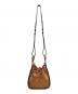 LOEWE (ロエベ) LOEWE Hammock Drawstring Mini Handbag ハンモックミニ ドローストリングスバッグ ブラウン サイズ:mini/ミニ：190000円