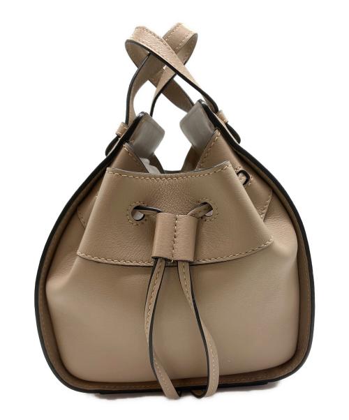 LOEWE（ロエベ）LOEWE (ロエベ) ハンモックミニバッグ ベージュの古着・服飾アイテム