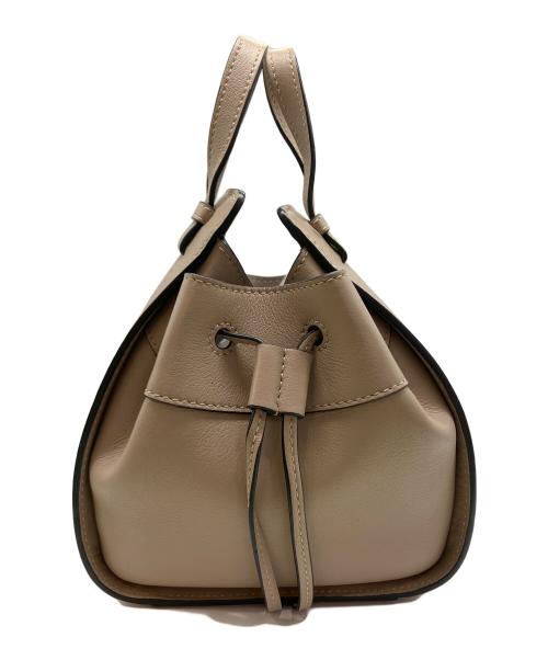 LOEWE（ロエベ）LOEWE (ロエベ) ハンモックミニバッグ ベージュの古着・服飾アイテム