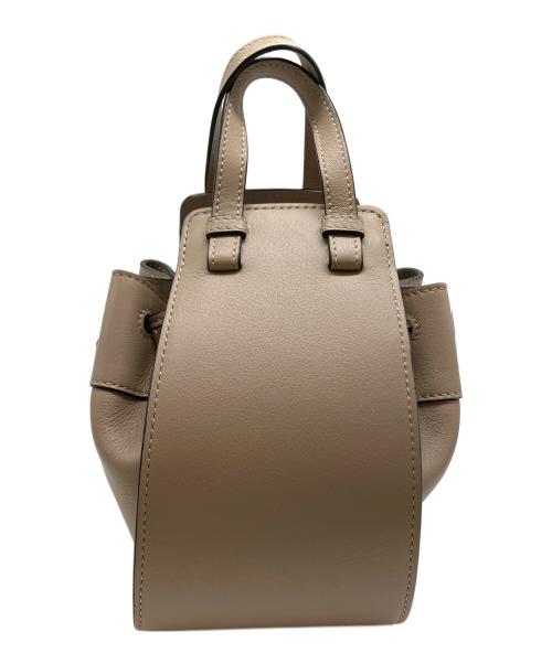 LOEWE（ロエベ）LOEWE (ロエベ) ハンモックミニバッグ ベージュの古着・服飾アイテム