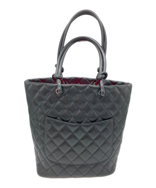 CHANEL（シャネル）CHANEL (シャネル) カンボン トートバッグ ブラックの古着・服飾アイテム
