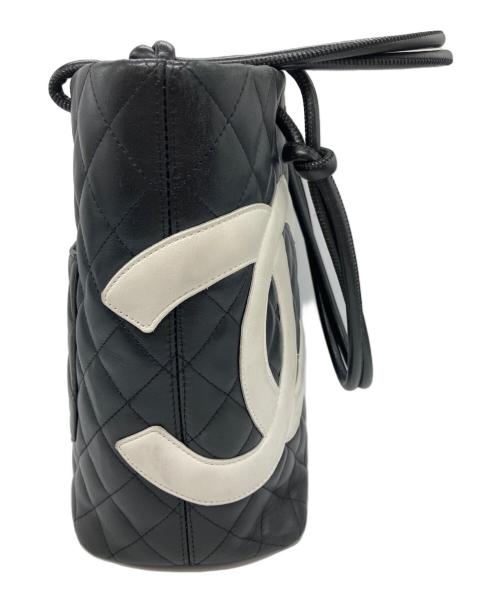 CHANEL（シャネル）CHANEL (シャネル) カンボン トートバッグ ブラックの古着・服飾アイテム