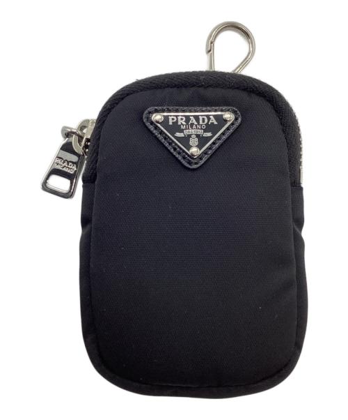 PRADA（プラダ）PRADA (プラダ) ナイロンショルダーバッグ ブラックの古着・服飾アイテム