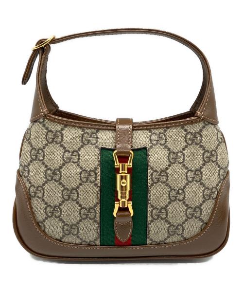 GUCCI（グッチ）GUCCI (グッチ) ジャッキー 1961/ミニショルダーバッグ ベージュ サイズ:MINI/ミニの古着・服飾アイテム