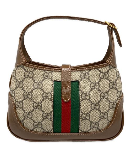 GUCCI（グッチ）GUCCI (グッチ) ジャッキー 1961/ミニショルダーバッグ ベージュ サイズ:MINI/ミニの古着・服飾アイテム