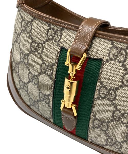 GUCCI（グッチ）GUCCI (グッチ) ジャッキー 1961/ミニショルダーバッグ ベージュ サイズ:MINI/ミニの古着・服飾アイテム