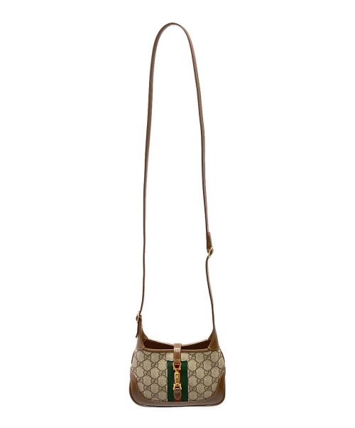 GUCCI（グッチ）GUCCI (グッチ) ジャッキー 1961/ミニショルダーバッグ ベージュ サイズ:MINI/ミニの古着・服飾アイテム