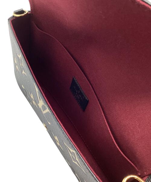 LOUIS VUITTON（ルイ ヴィトン）LOUIS VUITTON (ルイ ヴィトン) ポシェットフェリシー モノグラム・アンプラント ブラックの古着・服飾アイテム