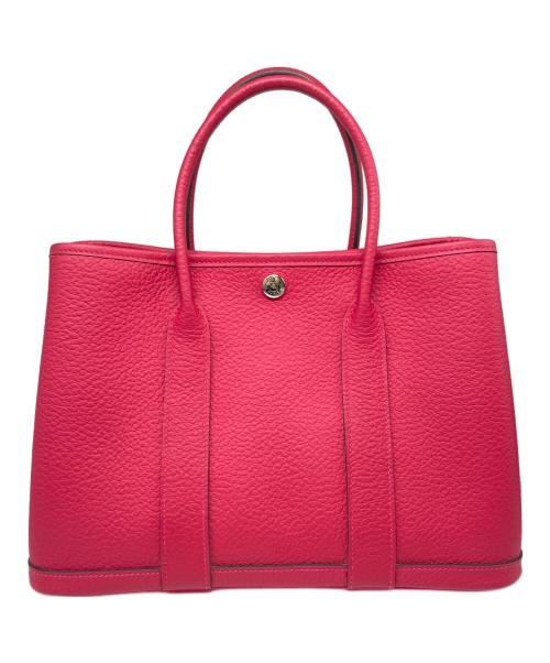 HERMES（エルメス）HERMES (エルメス) ガーディンパーティ TPM/カントリー/ローズメキシコ/Z刻印 ローズメキシコ サイズ:TPMの古着・服飾アイテム