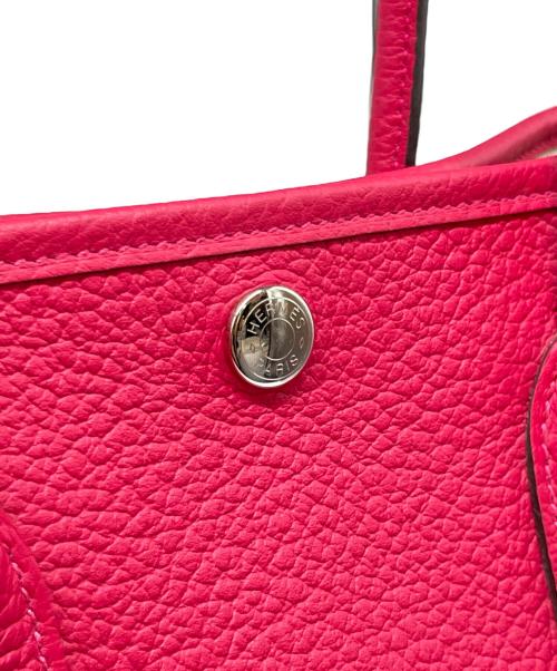 HERMES（エルメス）HERMES (エルメス) ガーディンパーティ TPM/カントリー/ローズメキシコ/Z刻印 ローズメキシコ サイズ:TPMの古着・服飾アイテム