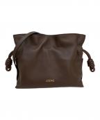 LOEWEロエベ）の古着「フラメンコクラッチ ミニ」｜ダークブラウン