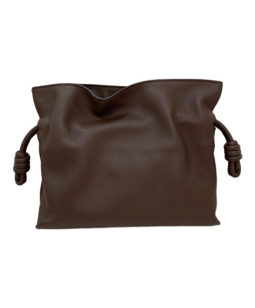 LOEWE（ロエベ）LOEWE (ロエベ) フラメンコクラッチ ミニ ダークブラウン サイズ:ミニの古着・服飾アイテム