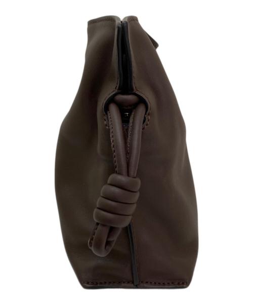 LOEWE（ロエベ）LOEWE (ロエベ) フラメンコクラッチ ミニ ダークブラウン サイズ:ミニの古着・服飾アイテム