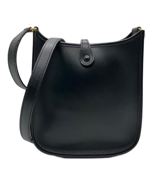 HERMES（エルメス）HERMES (エルメス) エブリン TPM □F刻印 ブラック ゴールド金具 ブラック サイズ:TPMの古着・服飾アイテム