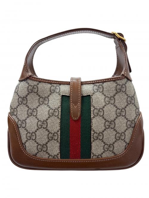 GUCCI（グッチ）GUCCI (グッチ) ジャッキー 1961/ミニショルダーバッグ/ジャッキー 1961/ミニショルダーバッグ/クロスボディ―バッグ/ハンドバッグ/2WAYバッグ/ GGスプリームの古着・服飾アイテム