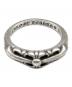 CHROME HEARTS (クロムハーツ) BABY CLASSIC FLORAL CROSS RING/ベイビークラシックフローラルクロス リング サイズ:19号：170000円