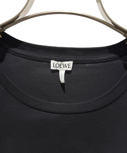 LOEWE（ロエベ）LOEWE (ロエベ) アナグラムロゴカットソー ブラック サイズ:XSの古着・服飾アイテム