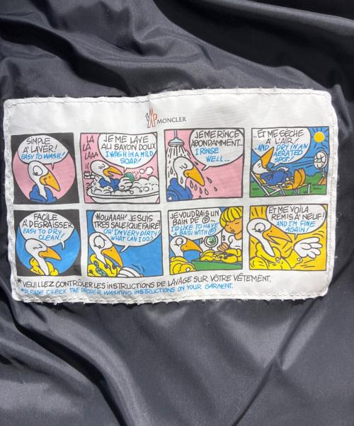 MONCLER（モンクレール）MONCLER (モンクレール) MONTGENEVRE/ダウンジャケット ブラック サイズ:1の古着・服飾アイテム