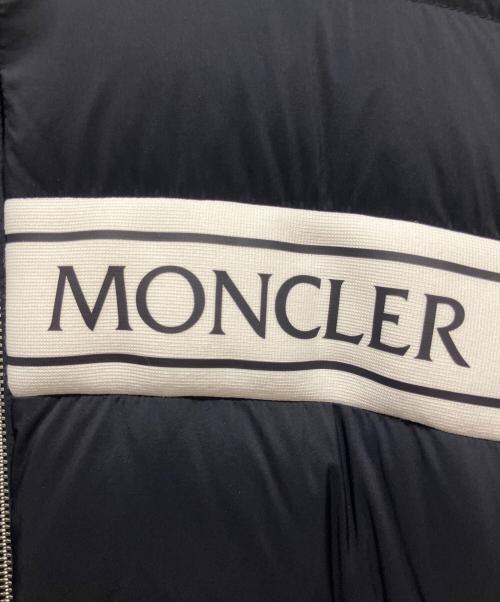 MONCLER（モンクレール）MONCLER (モンクレール) CARDIGAN TRICOT/Moncler Knit-Panel Down Jacketニット切替ダウンジャケット ネイビー サイズ:XXLの古着・服飾アイテム