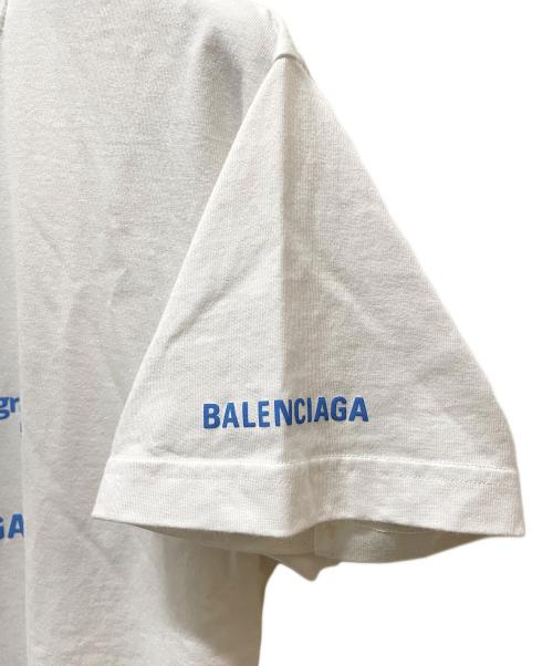 BALENCIAGA（バレンシアガ）BALENCIAGA (バレンシアガ) WFP (ダブルューエフピー) WFP World Food Programme Tシャツ ホワイト サイズ:Mの古着・服飾アイテム