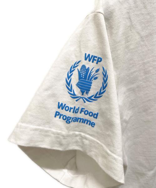 BALENCIAGA（バレンシアガ）BALENCIAGA (バレンシアガ) WFP (ダブルューエフピー) WFP World Food Programme Tシャツ ホワイト サイズ:Mの古着・服飾アイテム