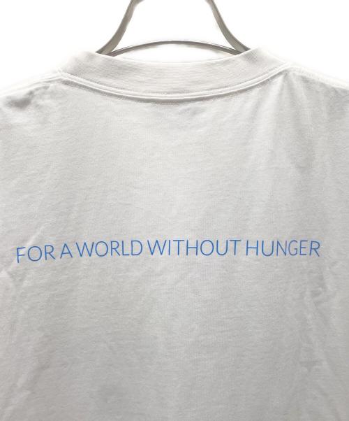 BALENCIAGA（バレンシアガ）BALENCIAGA (バレンシアガ) WFP (ダブルューエフピー) WFP World Food Programme Tシャツ ホワイト サイズ:Mの古着・服飾アイテム