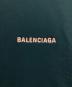 中古・古着 BALENCIAGA (バレンシアガ) ロゴ刺繍プルオーバーパーカー グリーン サイズ:M：55000円