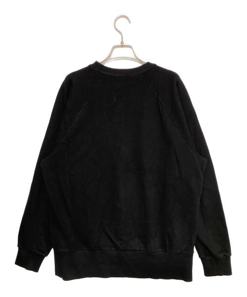 GIVENCHY（ジバンシィ）GIVENCHY (ジバンシィ) ロゴスウェット ブラック サイズ:Mの古着・服飾アイテム