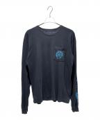 CHROME HEARTSクロムハーツ）の古着「トリプルクロスロングスリーブTシャツ」｜ブラック