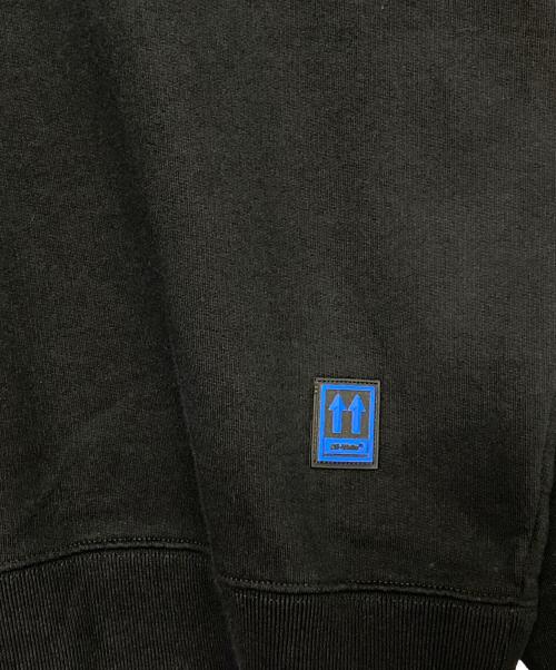 OFFWHITE（オフホワイト）OFFWHITE (オフホワイト) プリントスウェット ブラック サイズ:Lの古着・服飾アイテム
