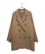 EVERYDAY I LIKE.エヴリデイ アイ ライク）の古着「Short Double コート」｜ブラウン