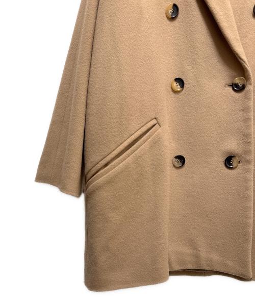 EVERYDAY I LIKE.（エヴリデイ アイ ライク）EVERYDAY I LIKE. (エヴリデイ アイ ライク) Short Double コート ブラウン サイズ:freeの古着・服飾アイテム