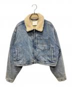 GIVENCHYジバンシィ）の古着「4Gデニムボアジャケット　　BW00LT5Y7D」