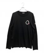 MONCLERモンクレール）の古着「LS TSHIRT/ロングスリーブTシャツ」｜ブラック