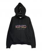KENZOケンゾー）の古着「ロゴパーカー」｜ブラック