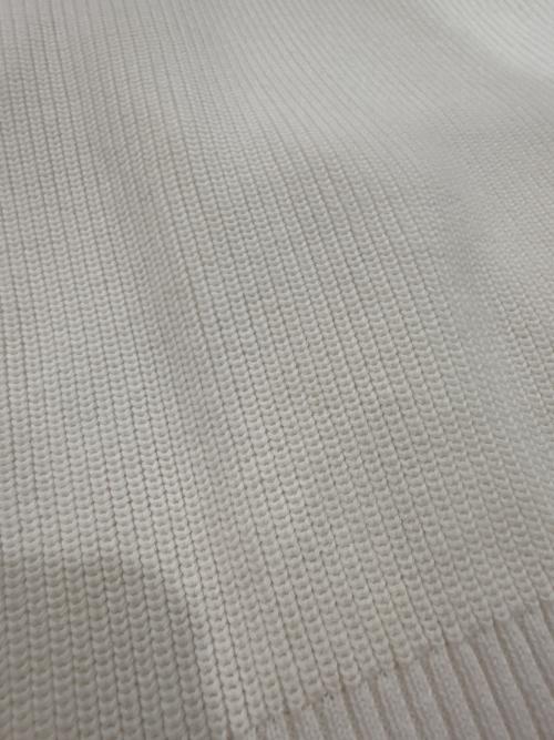 sacai（サカイ）sacai (サカイ) レース切替ニット ホワイト サイズ:1の古着・服飾アイテム