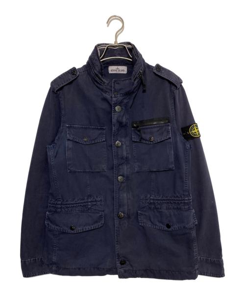 STONE ISLAND（ストーンアイランド）STONE ISLAND (ストーンアイランド) M65ジャケット ネイビー サイズ:Mの古着・服飾アイテム