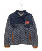 GUCCIグッチ）の古着「GGデニムジャケット」
