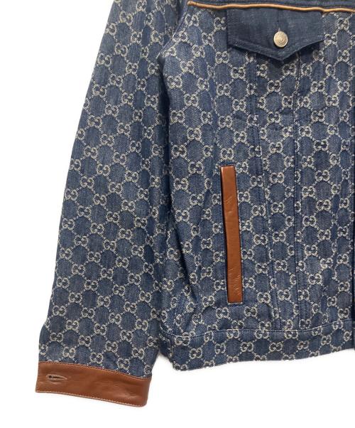 GUCCI（グッチ）GUCCI (グッチ) GGデニムジャケット サイズ:46の古着・服飾アイテム