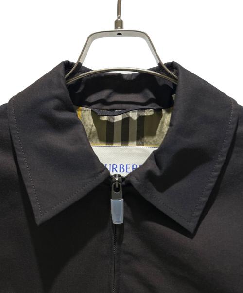 BURBERRY（バーバリー）BURBERRY (バーバリー) Harrington Spread Collar Shirt Jacket ブラウン サイズ:48の古着・服飾アイテム