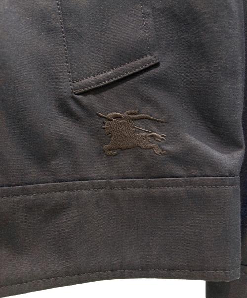 BURBERRY（バーバリー）BURBERRY (バーバリー) Harrington Spread Collar Shirt Jacket ブラウン サイズ:48の古着・服飾アイテム