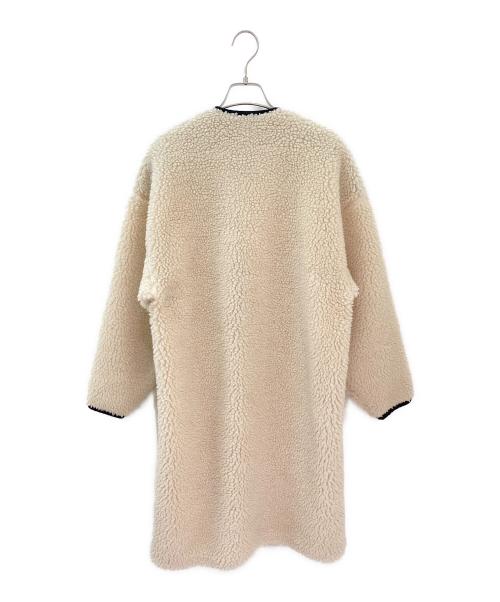 HYKE（ハイク）HYKE (ハイク) FAUX SHEARLING COAT アイボリー サイズ:1の古着・服飾アイテム