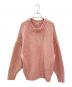DRIES VAN NOTEN（ドリスヴァンノッテン）の古着「ローゲージチャンキーニット」｜ピンク