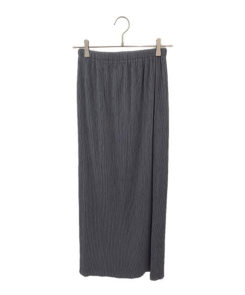 ISSEY MIYAKE（イッセイミヤケ）ISSEY MIYAKE (イッセイミヤケ) プリーツスカート グレー サイズ:Ⅿの古着・服飾アイテム