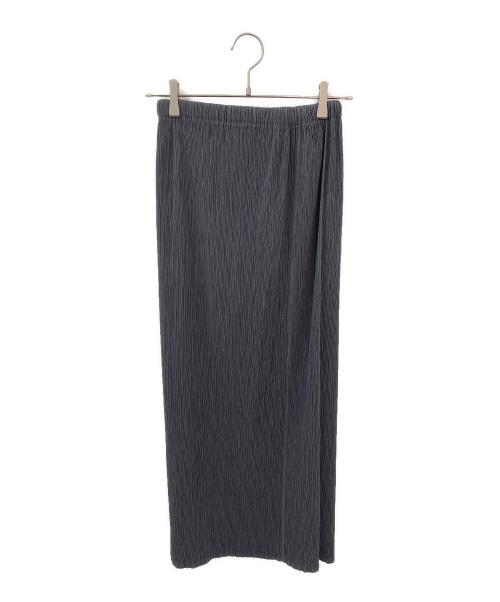 ISSEY MIYAKE（イッセイミヤケ）ISSEY MIYAKE (イッセイミヤケ) プリーツスカート グレー サイズ:Ⅿの古着・服飾アイテム