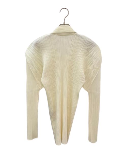 PLEATS PLEASE（プリーツプリーズ）PLEATS PLEASE (プリーツプリーズ) プリーツカットソー イエロー サイズ:4の古着・服飾アイテム